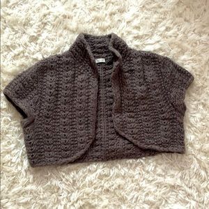 Agnona hand knit cashmere bolero